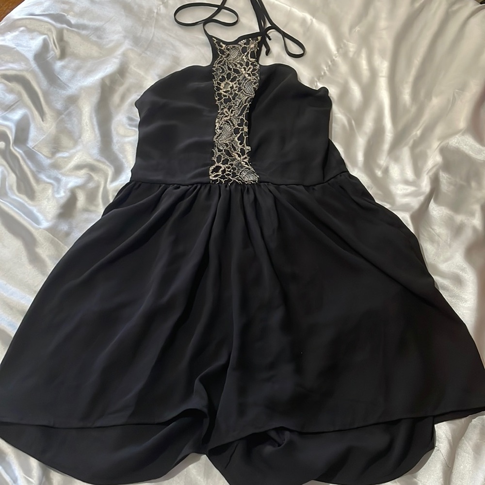 Open back romper